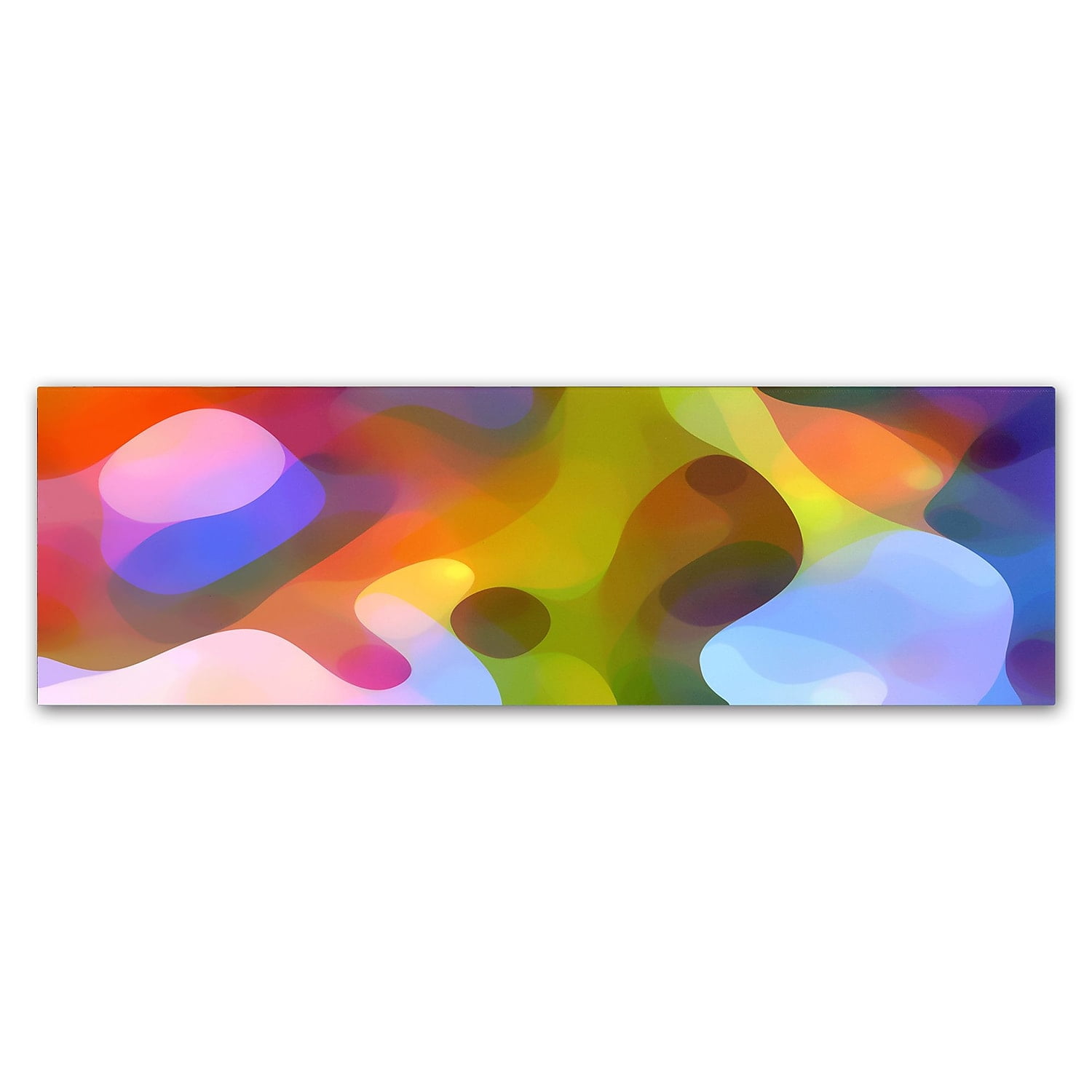 Vibrant Multicolor Abstract Canvas Print, 27" x 33"