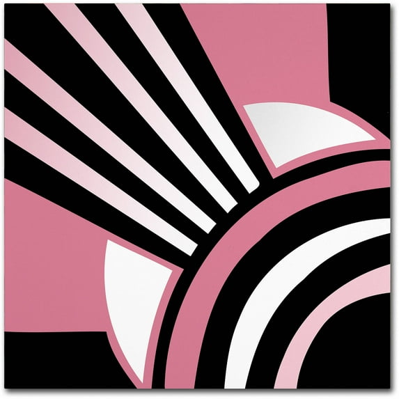 Trademark Fine Art "Daring Deco I" Canvas Art by Color Bakery