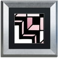 thumbnail image 1 of Trademark Fine Art "Daring Deco II" Canvas Art by Color Bakery Black Matte, Silver Frame, 1 of 4