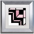 thumbnail image 1 of Trademark Fine Art "Daring Deco II" Canvas Art by Color Bakery White Matte, Silver Frame, 1 of 4