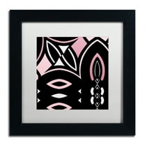 Trademark Fine Art 'Daring Deco IV' Black Framed Art by Color Bakery