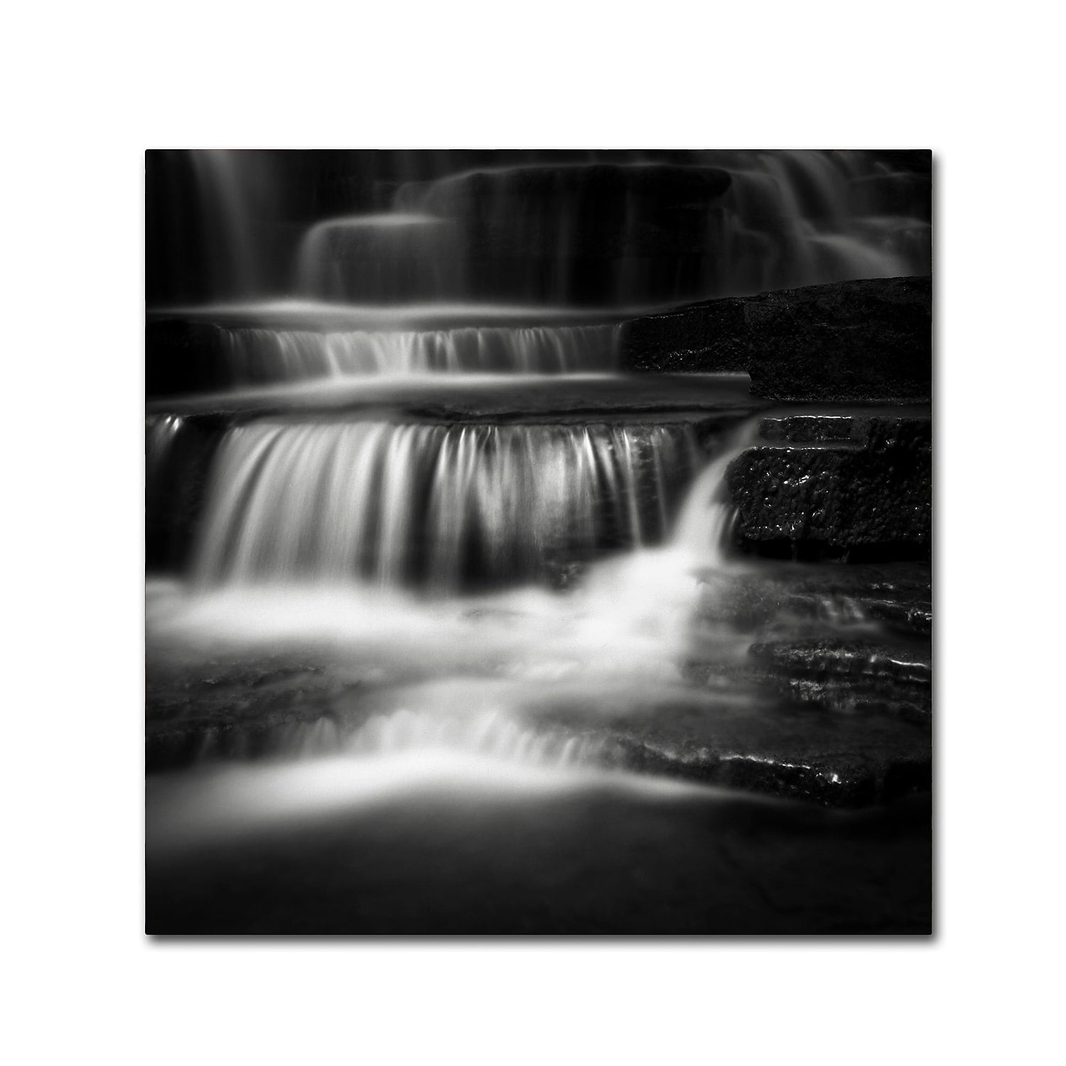 Trademark Fine Art Dave MacVicar 'Cascade' 35 x 35 (ALI0825-C3535GG)