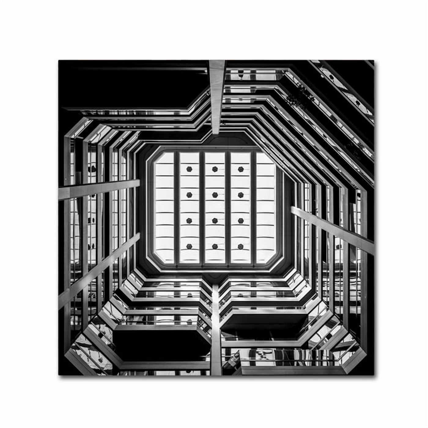 Dave MacVicar 'Ceiling View' Canvas Wall Art 14 x 14