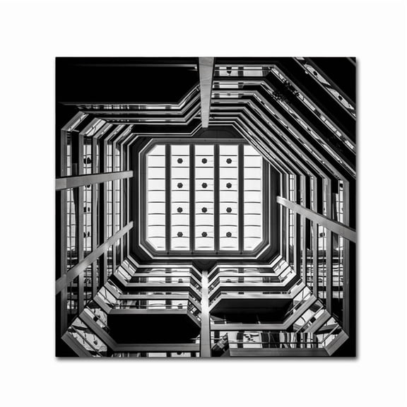 Dave MacVicar 'Ceiling View' Canvas Wall Art 14 x 14