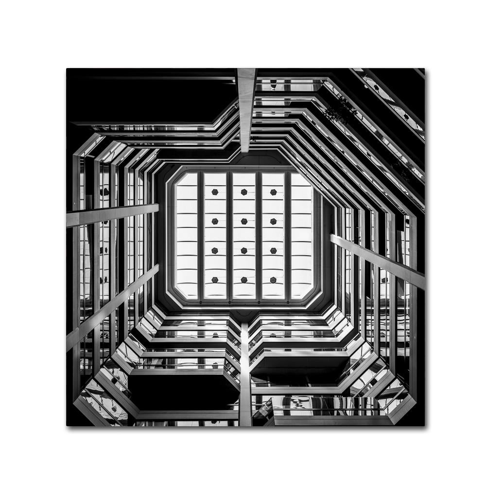 Trademark Fine Art Dave MacVicar 'Ceiling View' 18 x 18 (ALI0819-C1818GG)
