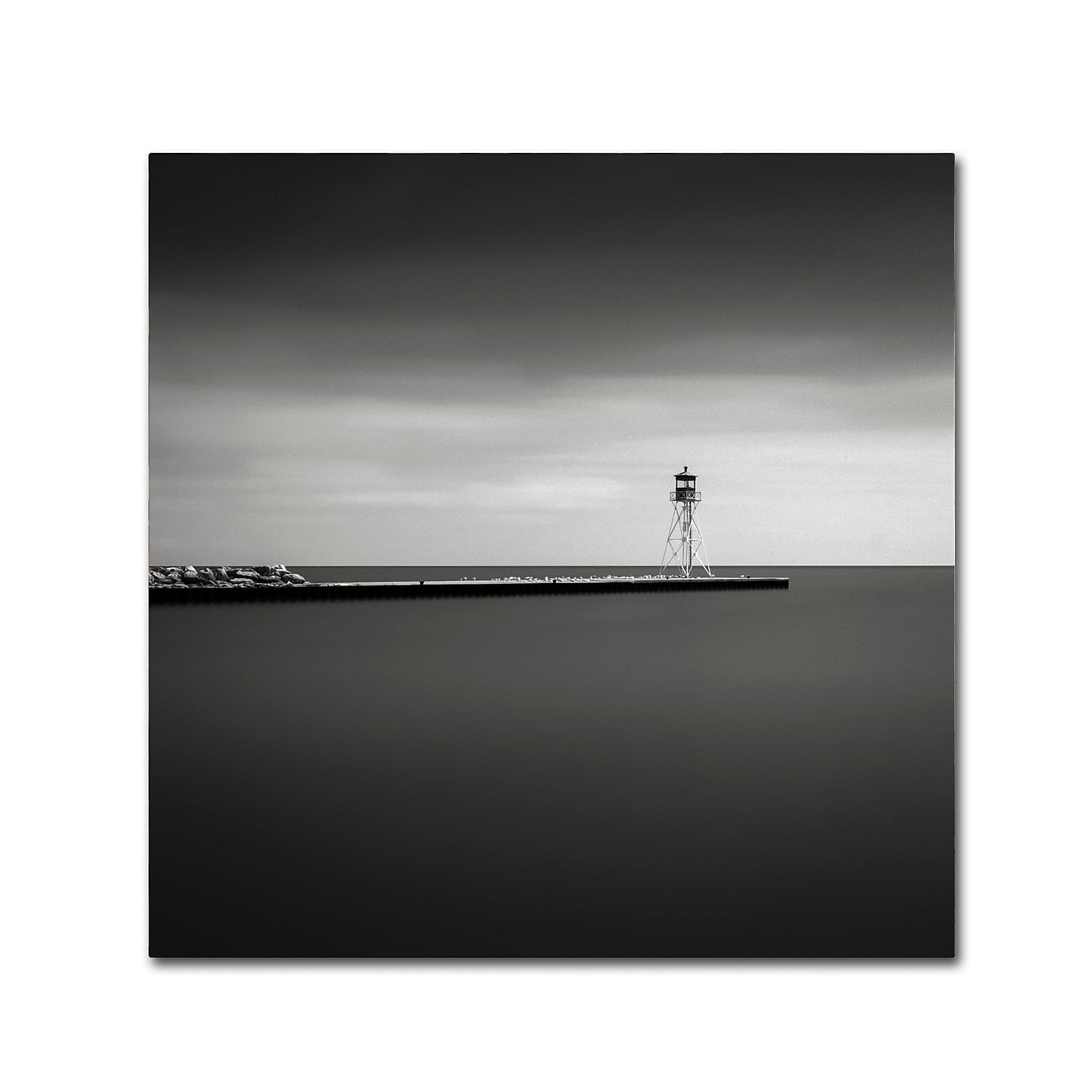 Trademark Fine Art Dave MacVicar 'Erieau 1' 14 x 14 (ALI0830-C1414GG)