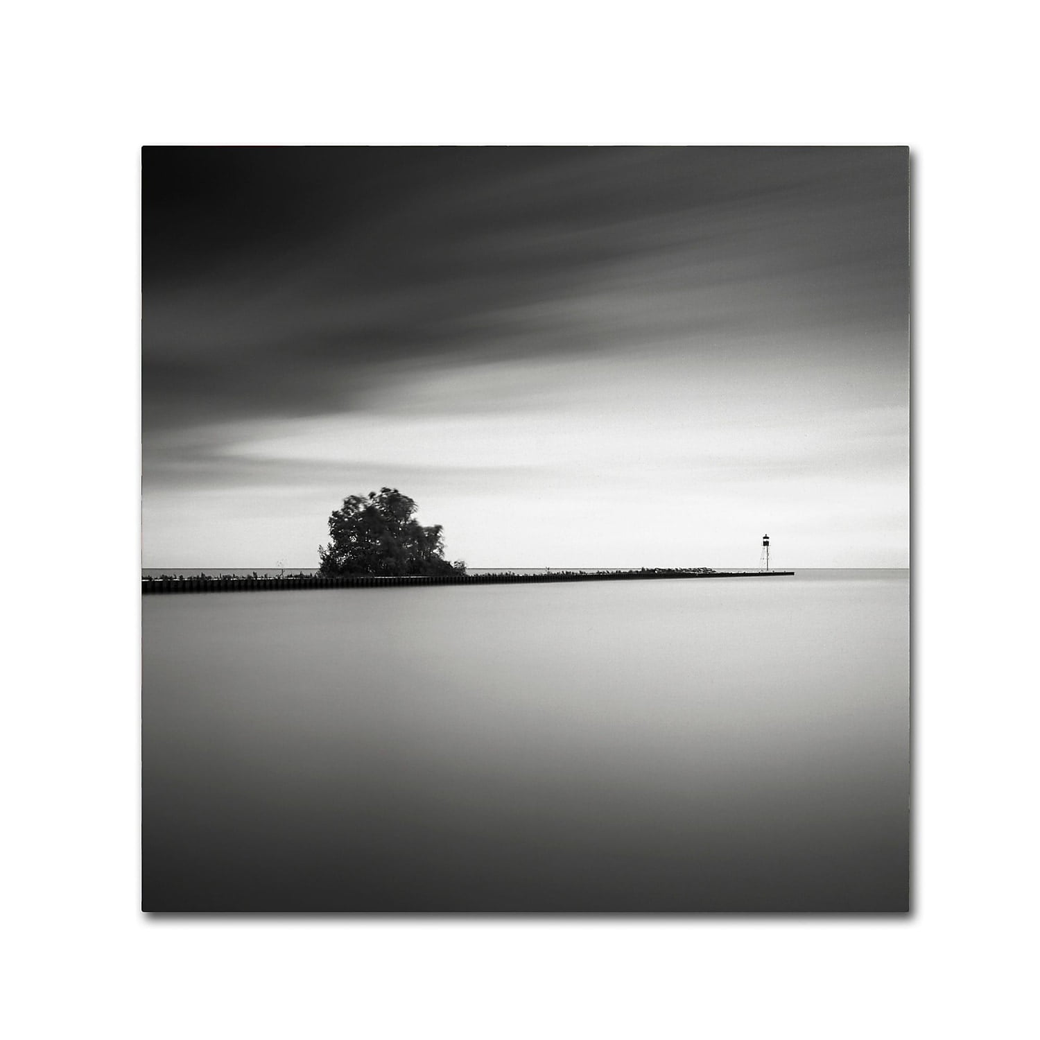 Trademark Fine Art Dave MacVicar 'Erieau 2' 18 x 18 (ALI0831-C1818GG)