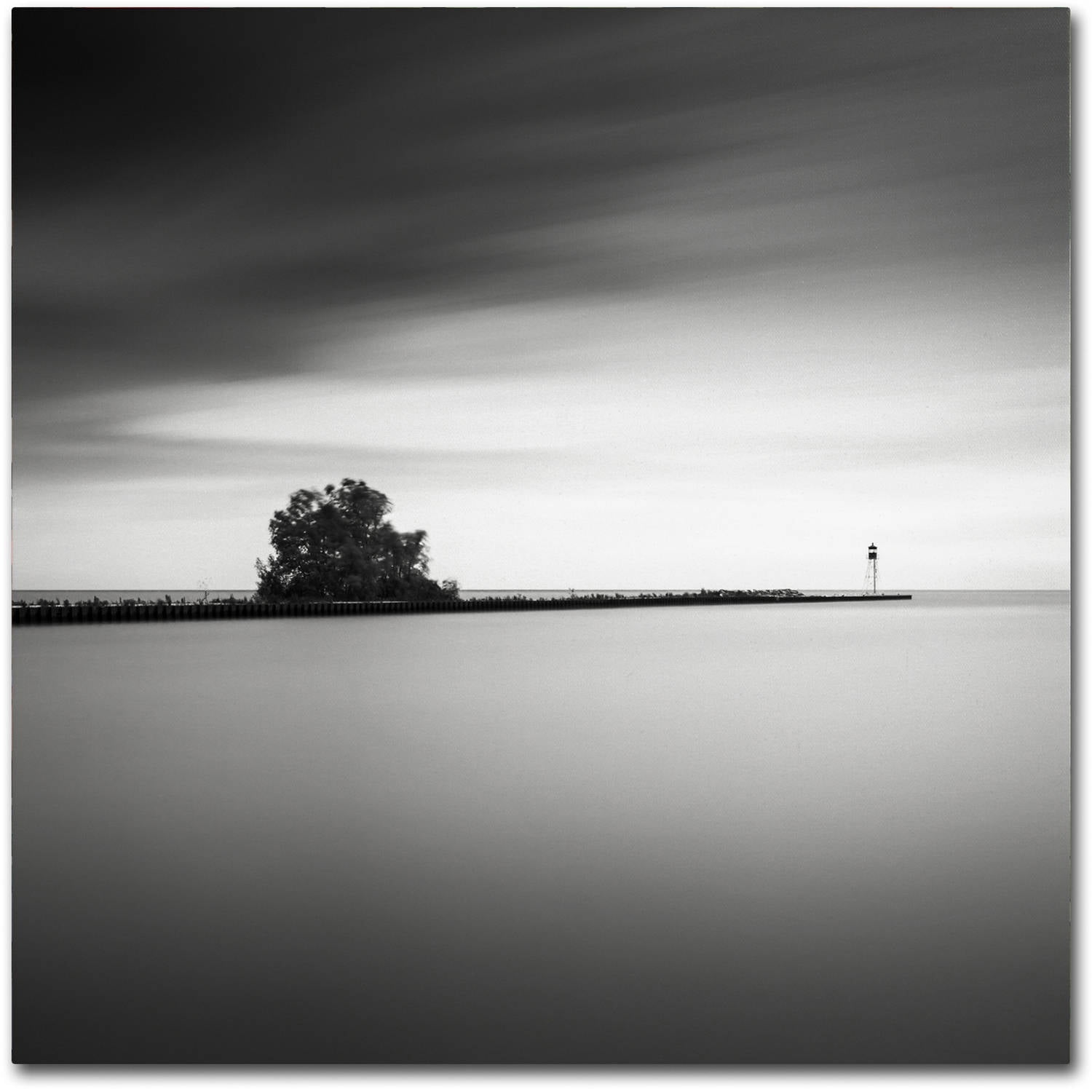 Trademark Fine Art Dave MacVicar 'Erieau 2' 35 x 35 (ALI0831-C3535GG)