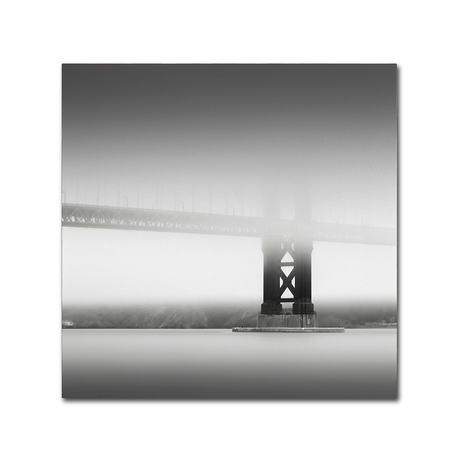 Trademark Fine Art Dave MacVicar 'Golden Gate' 14 x 14 (ALI0832-C1414GG)
