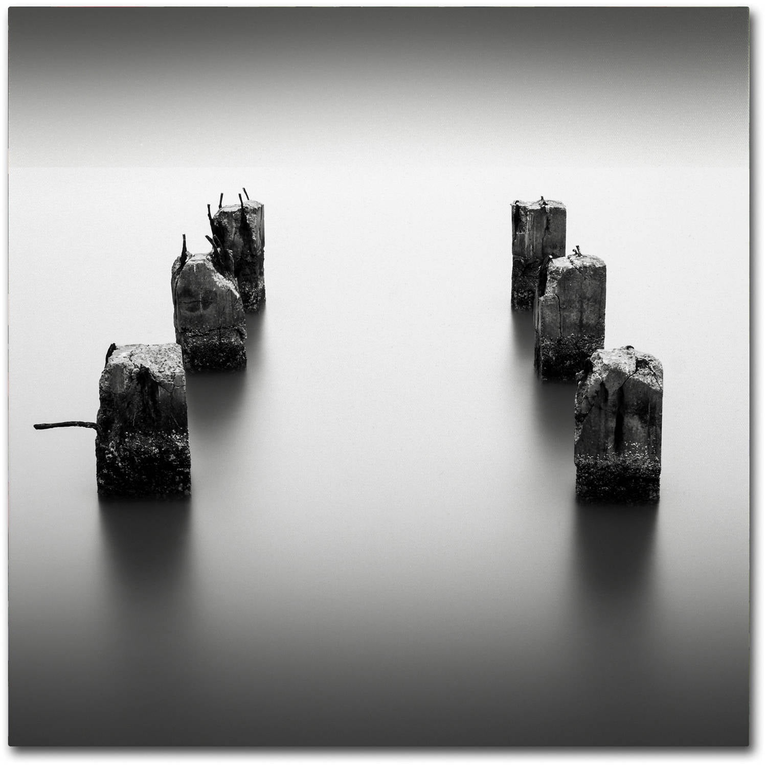Trademark Fine Art Dave MacVicar 'Pillars' 18 x 18 (ALI0845-C1818GG)