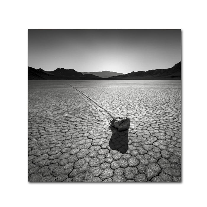 Dave MacVicar 'Sailing Stone' Canvas Wall Art 14 x 14