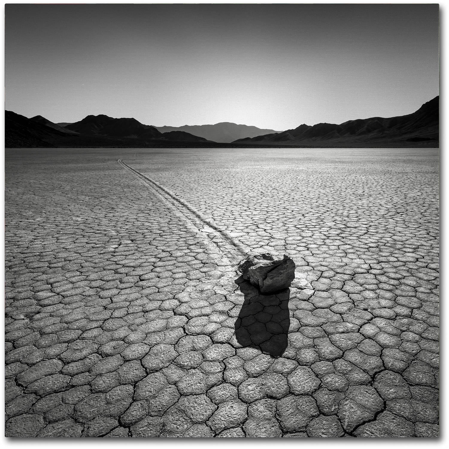 Dave MacVicar 'Sailing Stone' Huge Canvas Art 35 x 35
