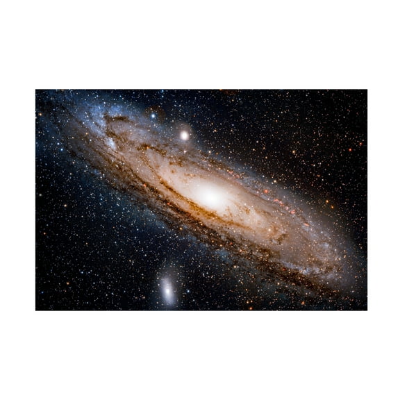 Trademark Fine Art David Dayag Andromeda Galaxy Canvas Wall Art