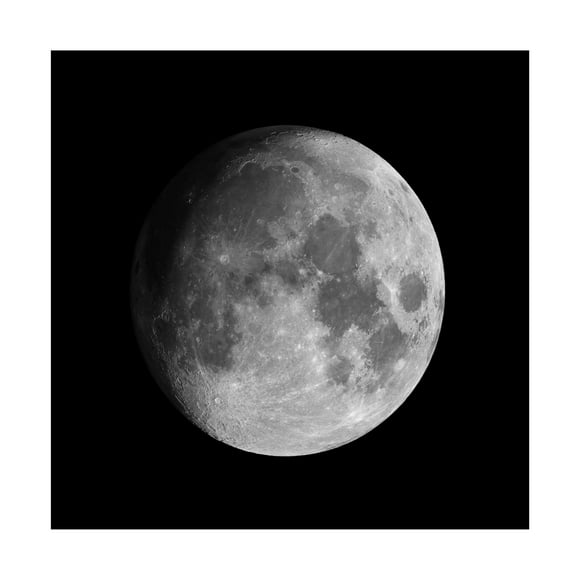 Trademark Fine Art David Dayag Moon Canvas Wall Art