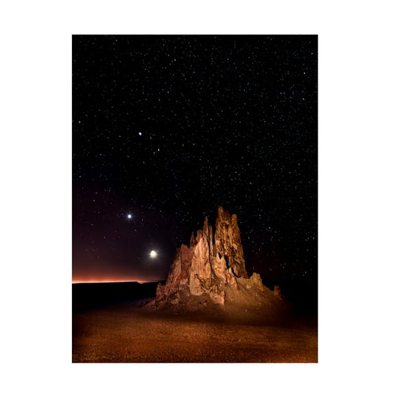 Trademark Fine Art David Drost Monument to the Sky I Canvas Wall Art