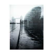 Trademark Fine Art David George Misty Hall Canvas Wall Art