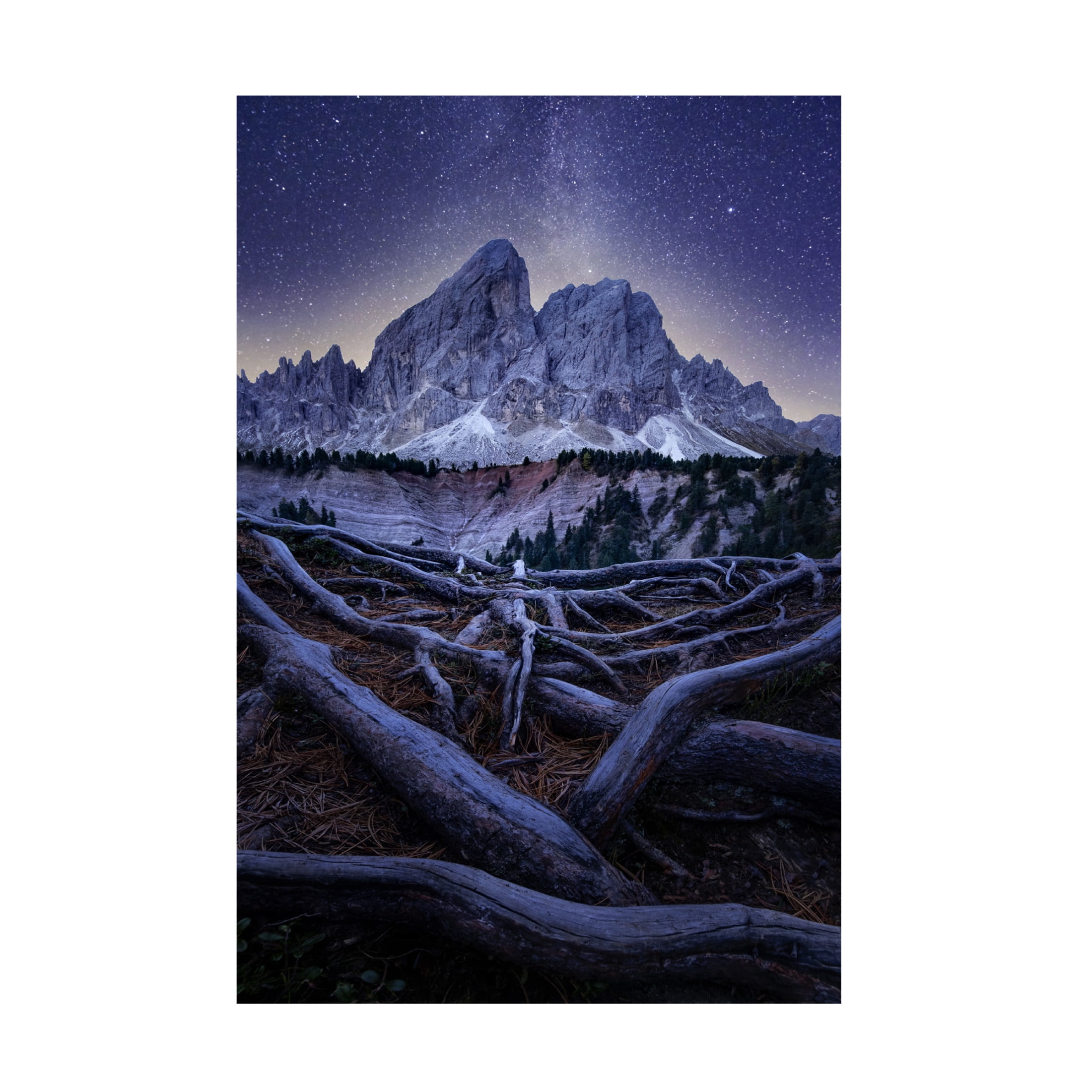Trademark Fine Art David Ilkovic Wurzjoch Canvas Wall Art