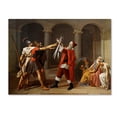 thumbnail image 1 of Trademark Fine Art 'David-Oath Of The Horatii' Canvas Art by Ed Wheeler, 1 of 3