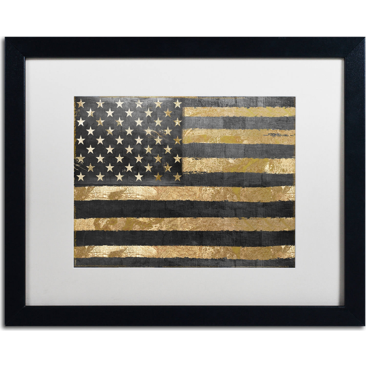 Trademark Fine Art "Dawns Early Light" Canvas Art by Color Bakery, White Matte, Black Frame