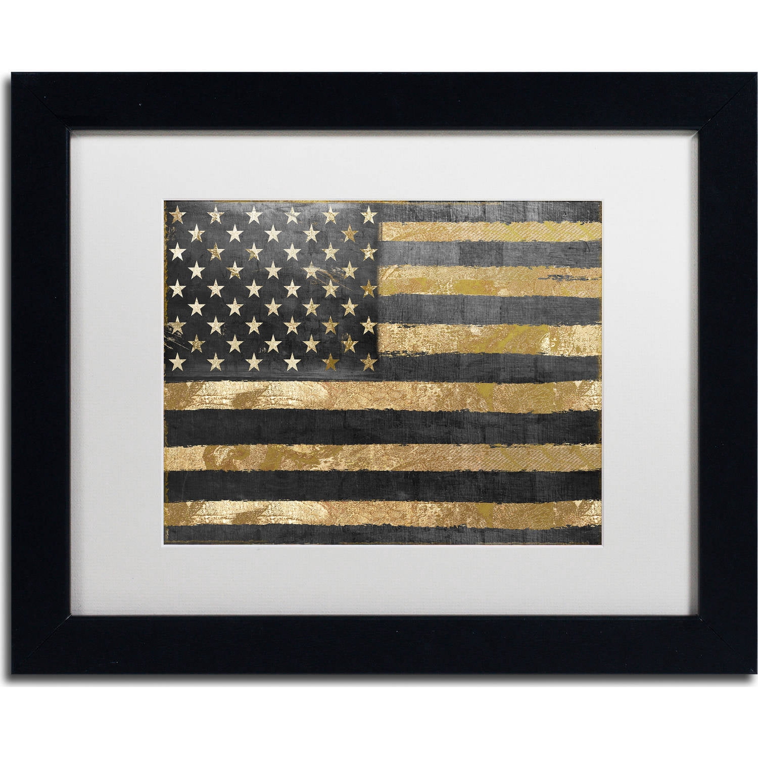 Trademark Fine Art "Dawns Early Light" Canvas Art by Color Bakery, White Matte, Black Frame