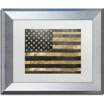 Trademark Fine Art "Dawns Early Light" Canvas Art by Color Bakery, White Matte, Silver Frame