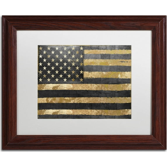 Trademark Fine Art "Dawns Early Light" Canvas Art by Color Bakery, White Matte, Wood Frame