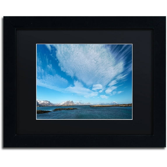 Trademark Fine Art "Day Dreaming" Canvas Art by Philippe Sainte-Laudy, Black Matte, Black Frame