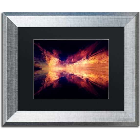 Trademark Fine Art "Daylight Saving" Canvas Art by Philippe Sainte-Laudy Black Matte, Silver Frame