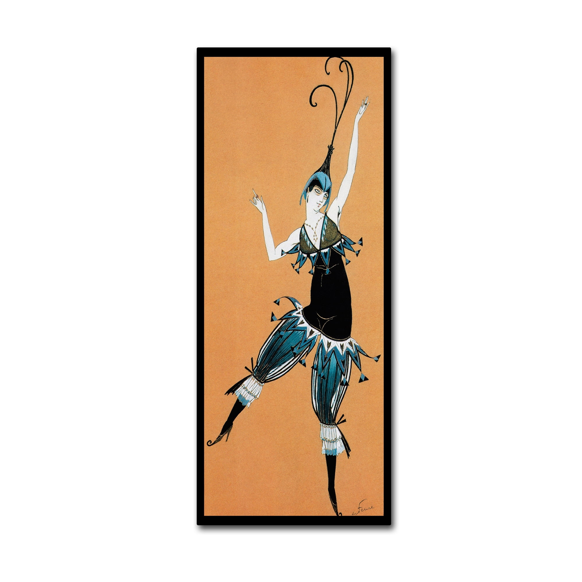 Trademark Fine Art 'De Feure Deco 2' Canvas Art by Vintage Lavoie