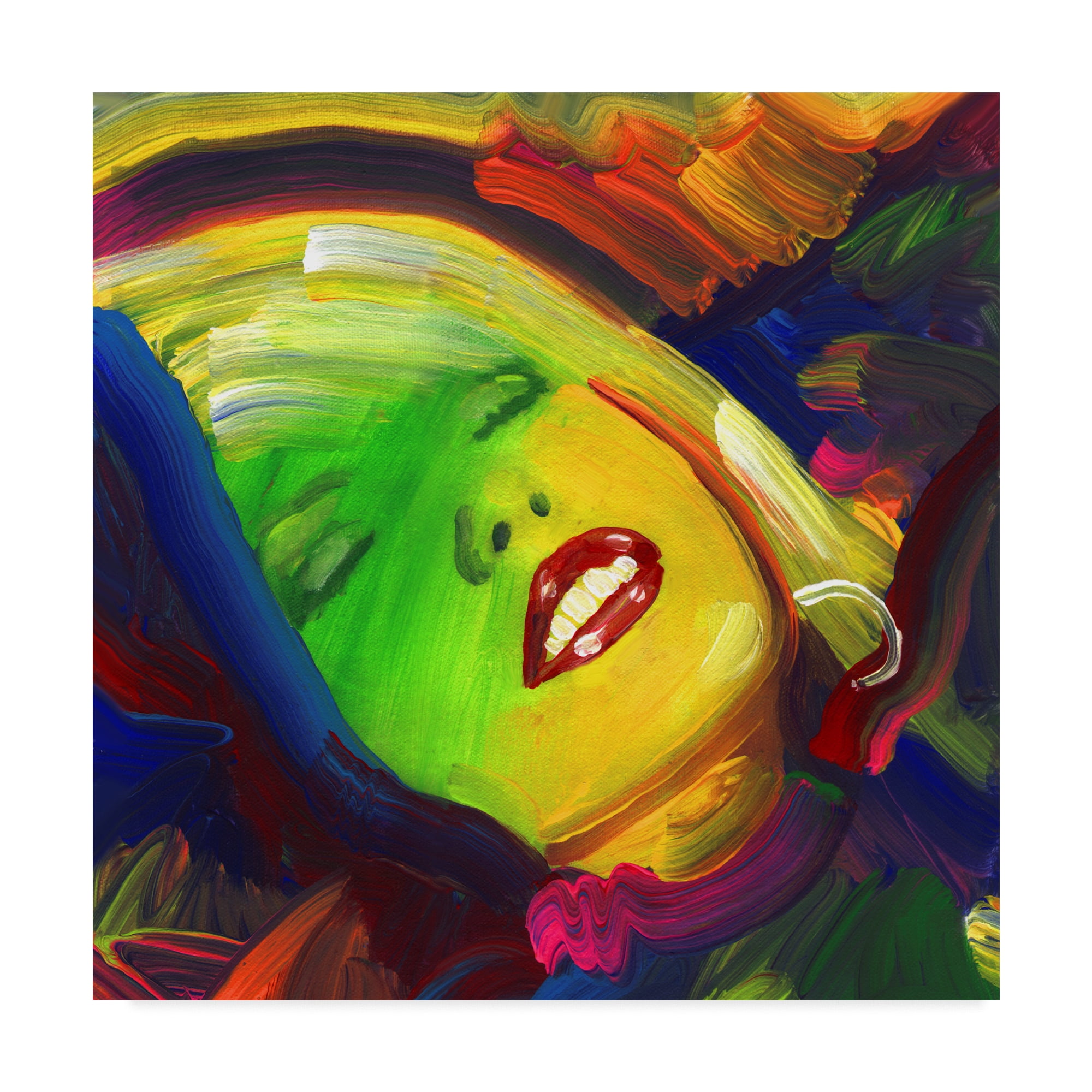 Trademark Fine Art 'Debbie Harry' Canvas Art by Howie Green