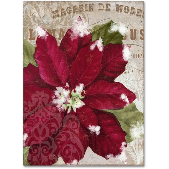 Trademark Fine Art "December" Canvas Art by Color Bakery