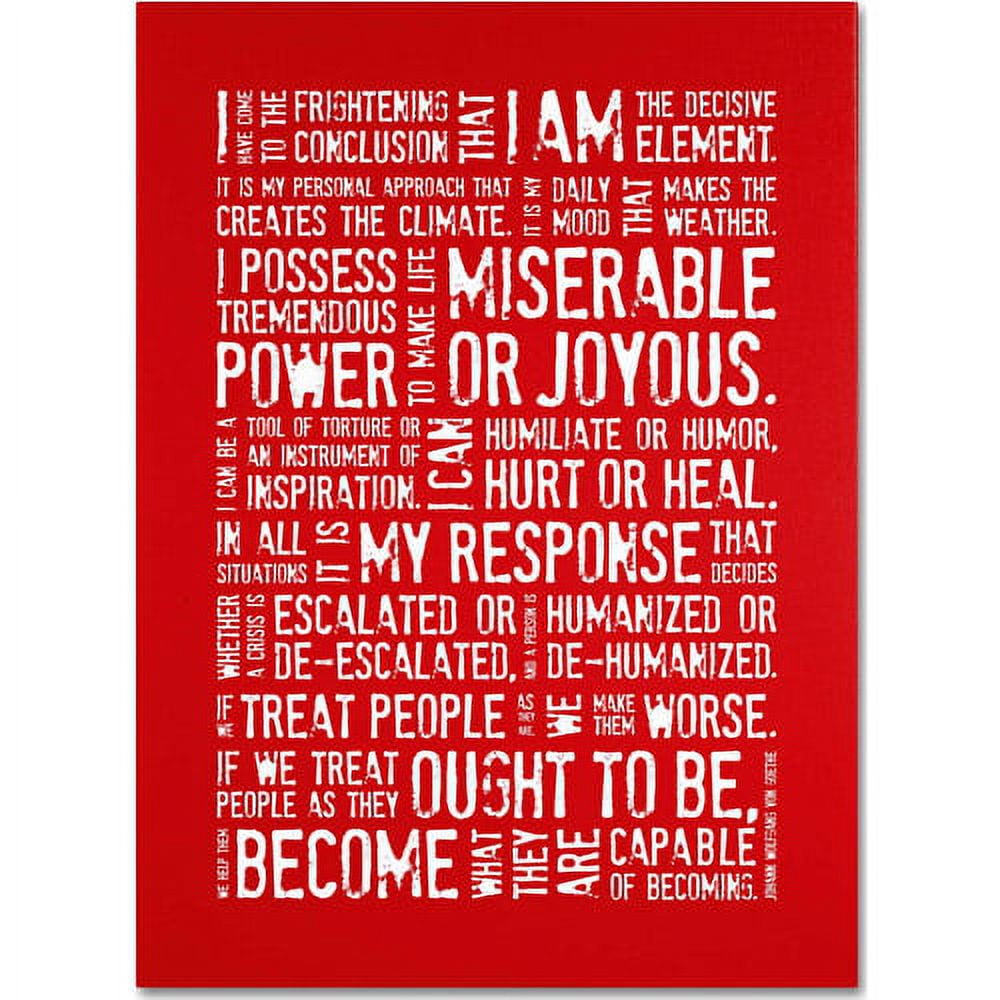 Trademark Fine Art "Decisive Elements" Canvas Art by Megan Romo