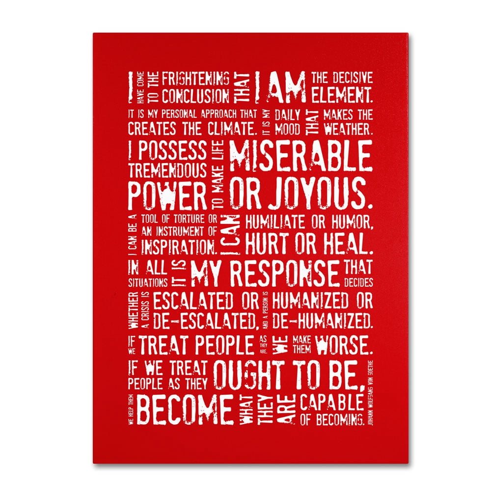 Trademark Fine Art "Decisive Elements" Canvas Art by Megan Romo