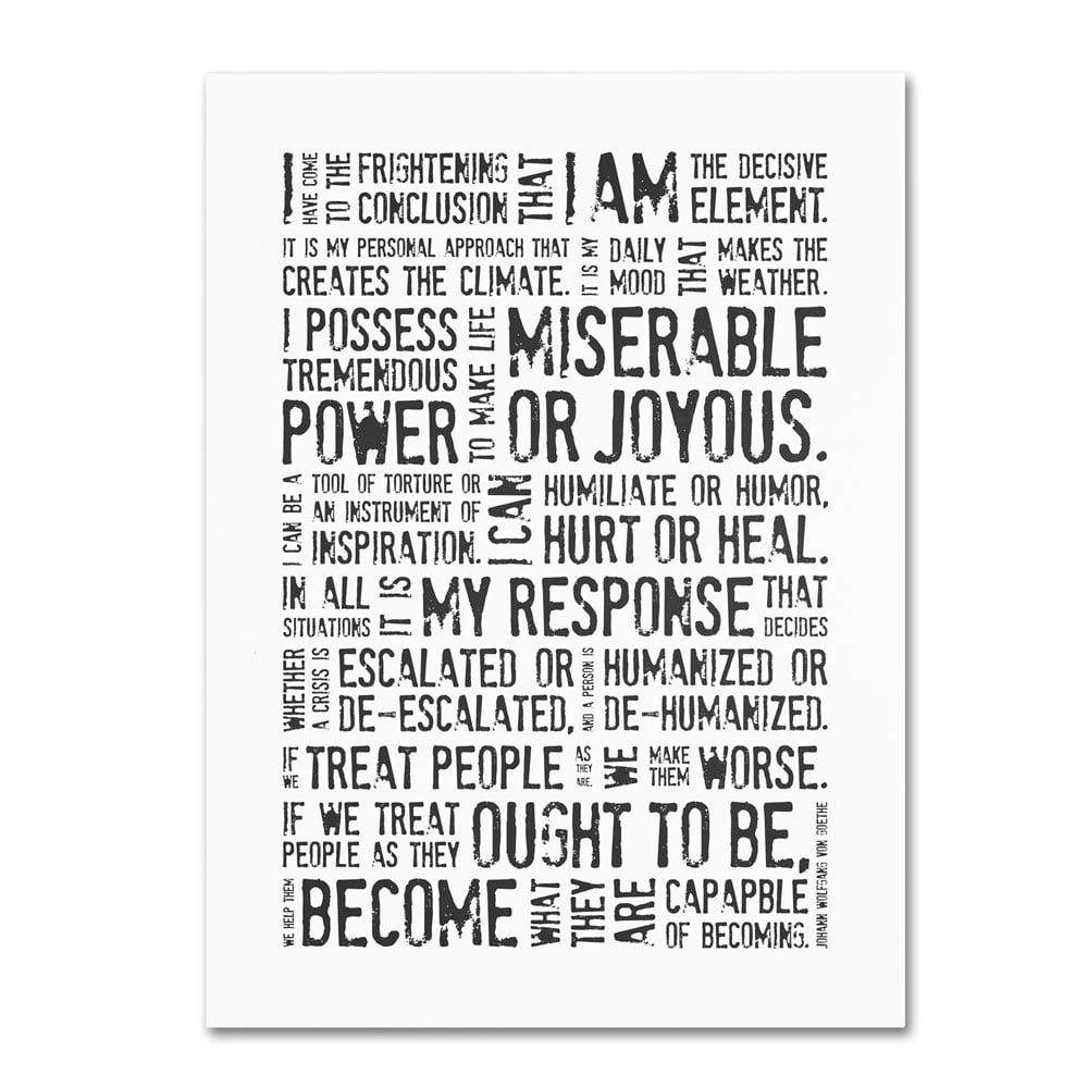 Trademark Fine Art "Decisive Elements IV" Canvas Art by Megan Romo