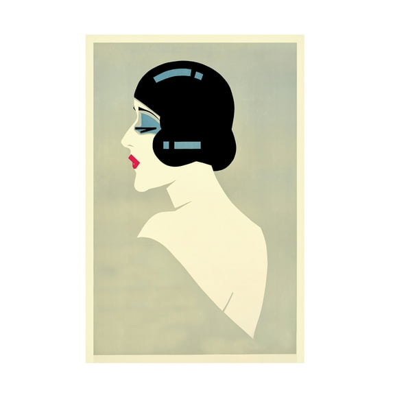 Trademark Fine Art Vintage Lavoie Deco 26 Canvas Wall Art - 30x47