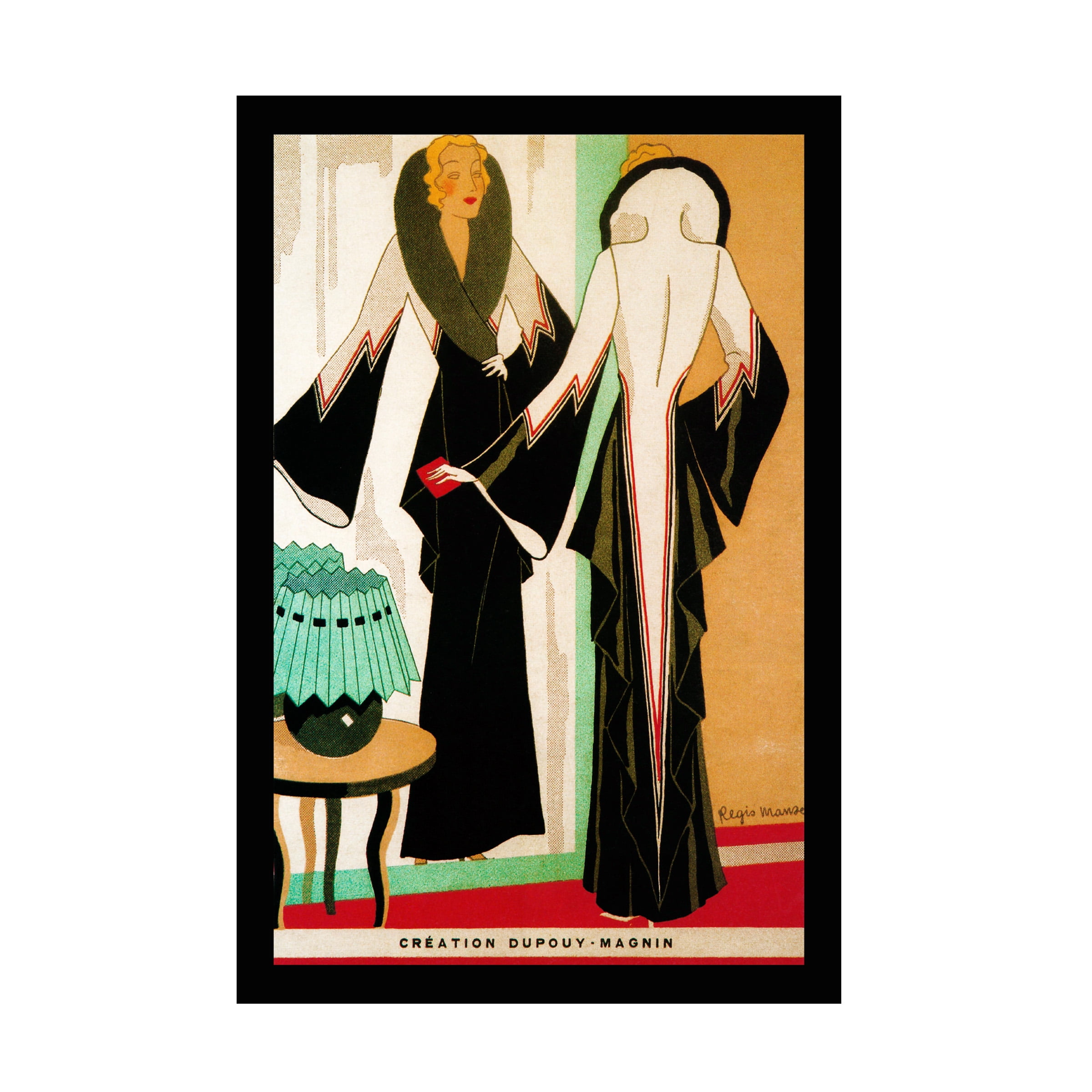 Trademark Fine Art 'Deco Fashion 1932' Canvas Art by Vintage Lavoie