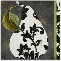Trademark Fine Art "Decorative Pear I" Canvas Art by Color Bakery