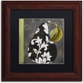 thumbnail image 1 of Trademark Fine Art "Decorative Pear II" Canvas Art by Color Bakery Black Matte, Wood Frame, 1 of 4