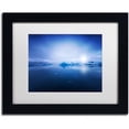 thumbnail image 1 of Trademark Fine Art 'Deep Blue' Canvas Art by Philippe Sainte-Laudy, White Matte, Black Frame, 1 of 1