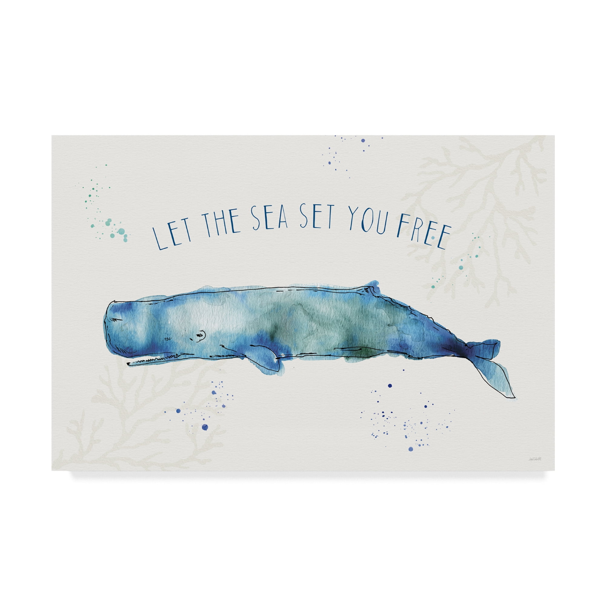Trademark Fine Art 'Deep Sea I' Canvas Art by Anne Tavoletti