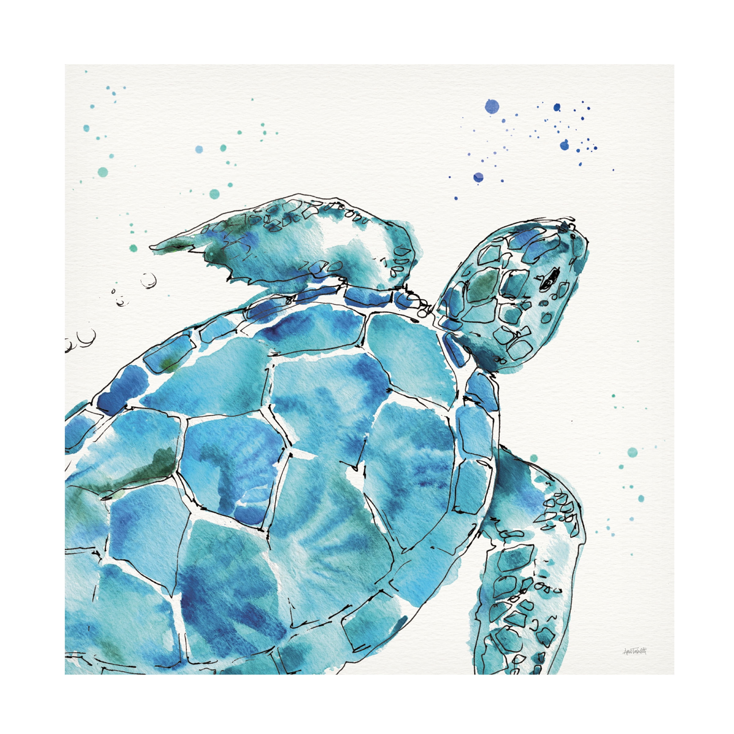 Trademark Fine Art 'Deep Sea IX' Canvas Art by Anne Tavoletti