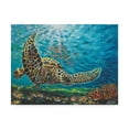thumbnail image 1 of Trademark Fine Art 'Deep Sea Swimming I' Canvas Art by Carolee Vitaletti, 1 of 4
