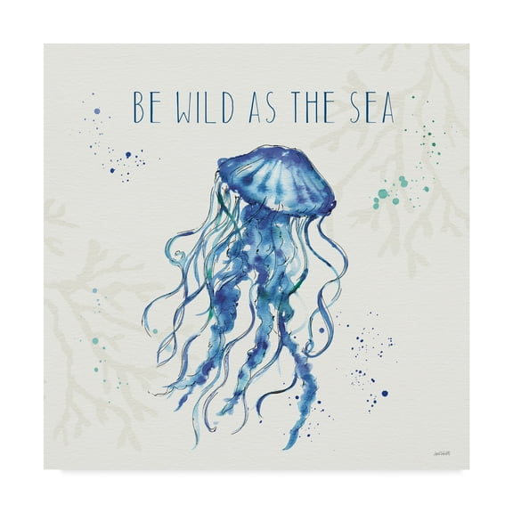 Trademark Fine Art 'Deep Sea V' Canvas Art by Anne Tavoletti