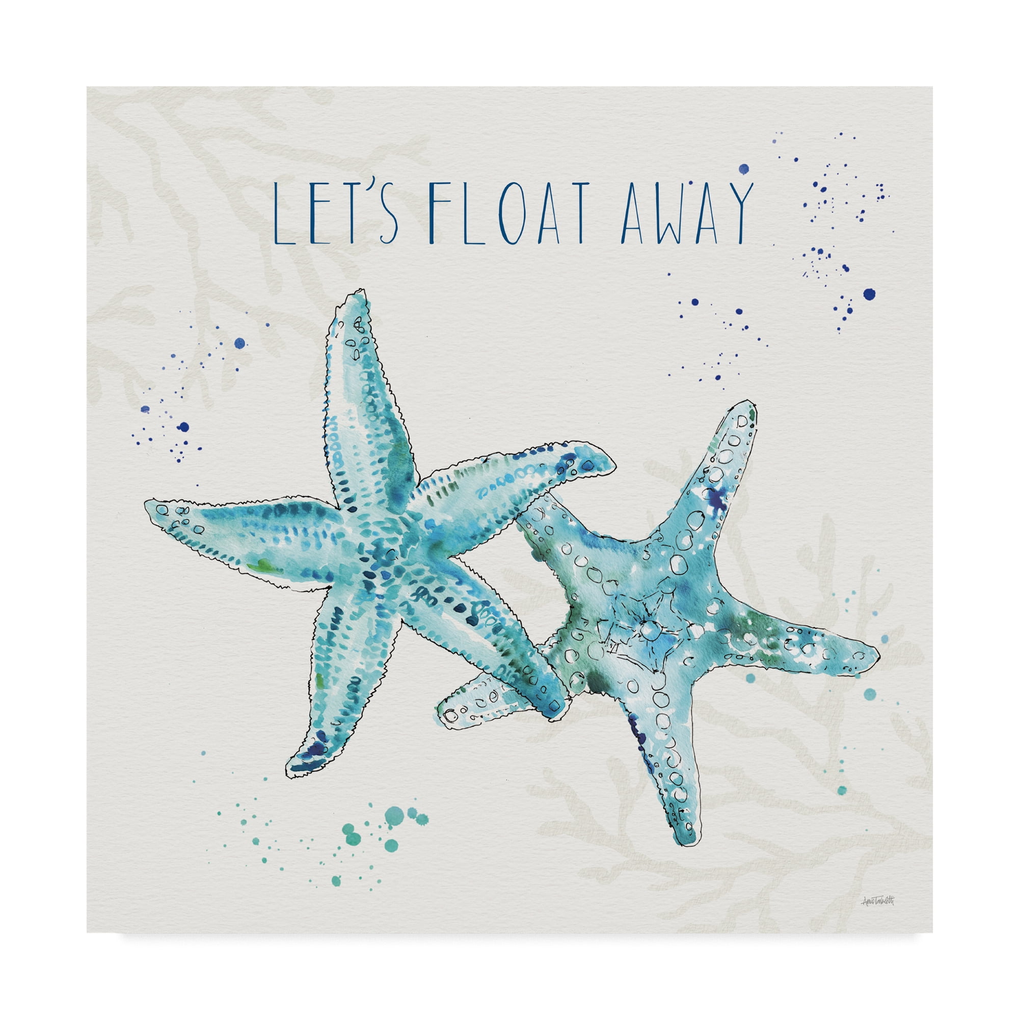 Trademark Fine Art 'Deep Sea VI' Canvas Art by Anne Tavoletti