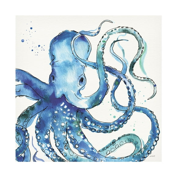 Trademark Fine Art 'Deep Sea VIII' Canvas Art by Anne Tavoletti