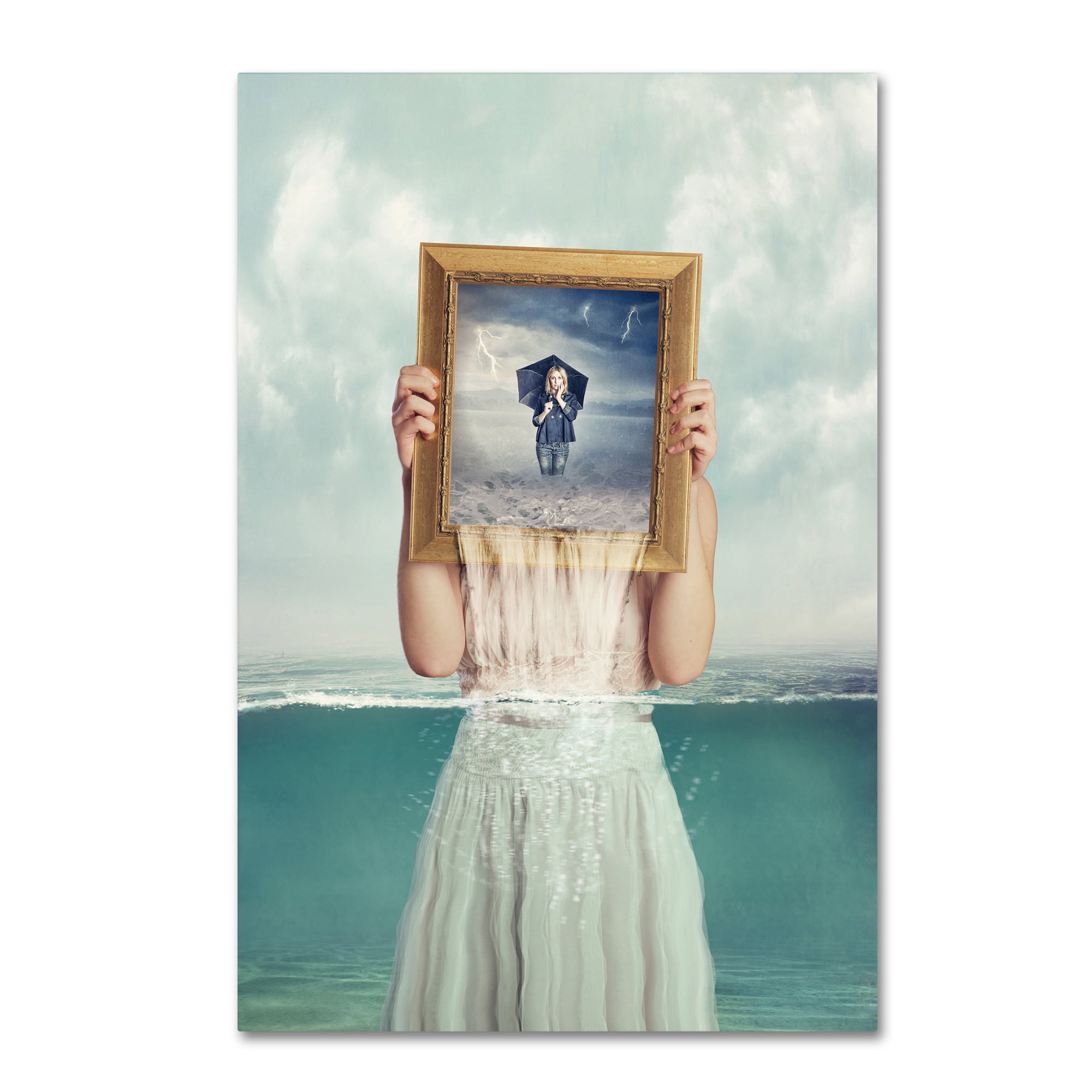 Trademark Fine Art 'Deeper' Canvas Art by Baden Bowen