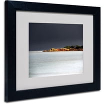 Trademark Fine Art "Deeper in the Dark" Canvas Art by Philippe Sainte-Laudy, Black Frame