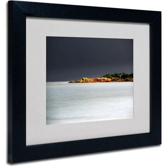 Trademark Fine Art "Deeper in the Dark" Canvas Art by Philippe Sainte-Laudy, Black Frame