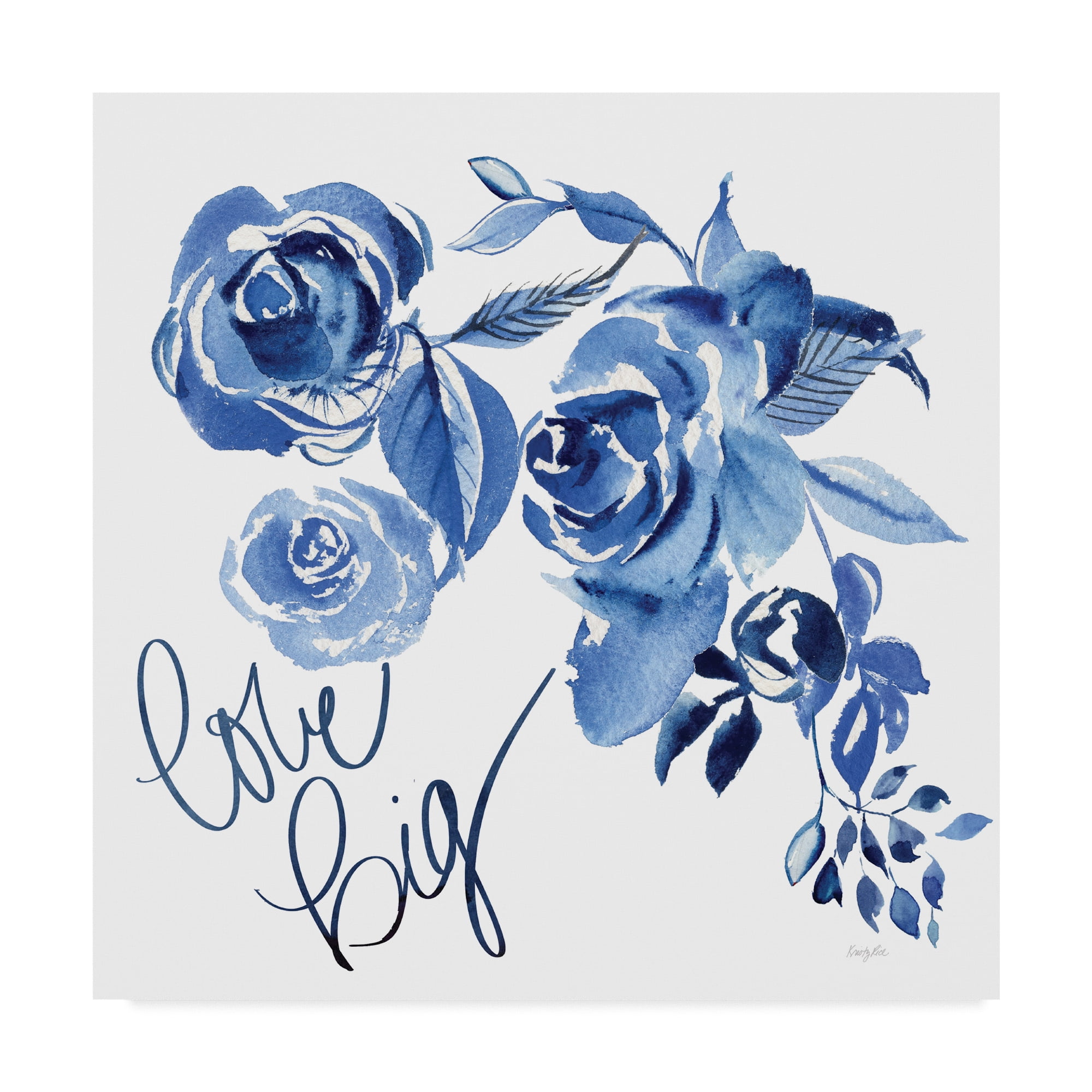 Trademark Fine Art 'Delft Delight IV' Canvas Art by Kristy Rice