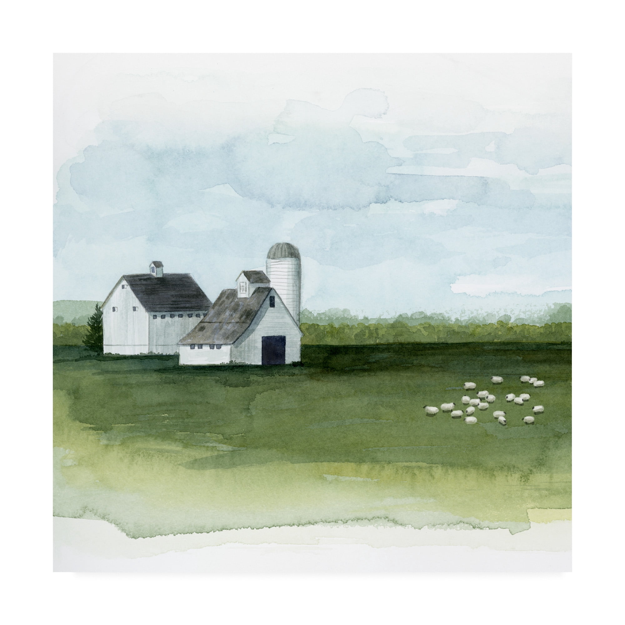 Trademark Fine Art 'Delilah's Farm I' Canvas Art by Grace Popp